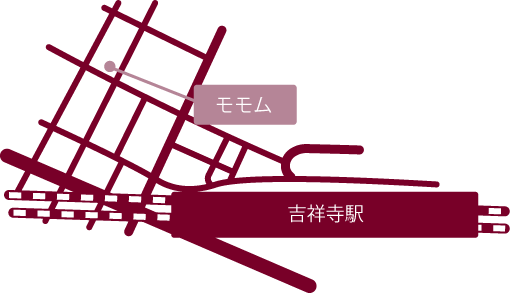 桃パン専門店モモム地図